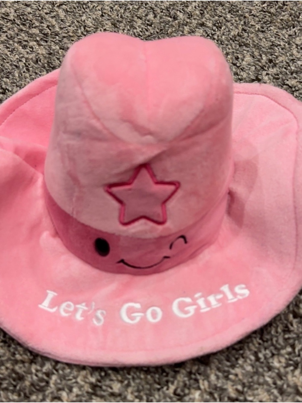 Aurora World Plush - Palm Pals - PINK COWGIRL HAT (9x11) Stuffed Animal